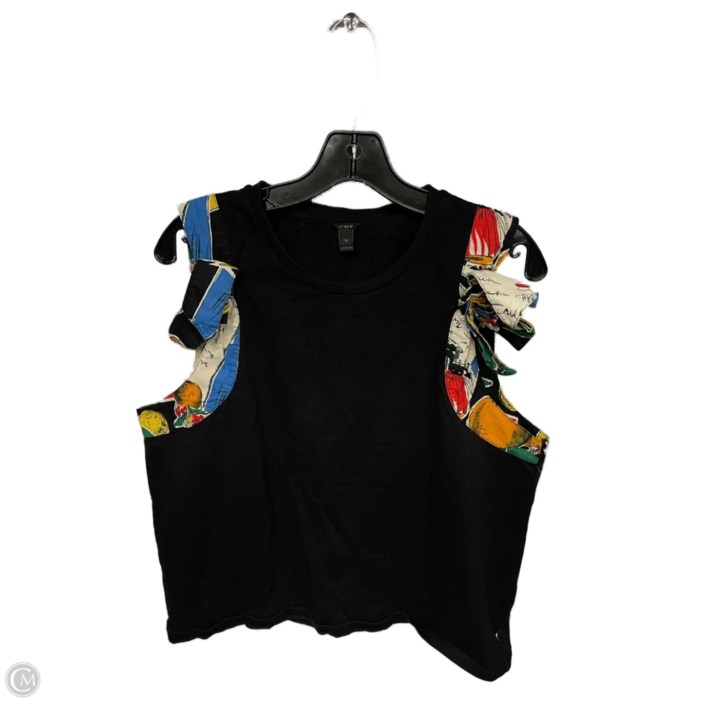 Top Sleeveless By J. Crew In Black, Size: Xl