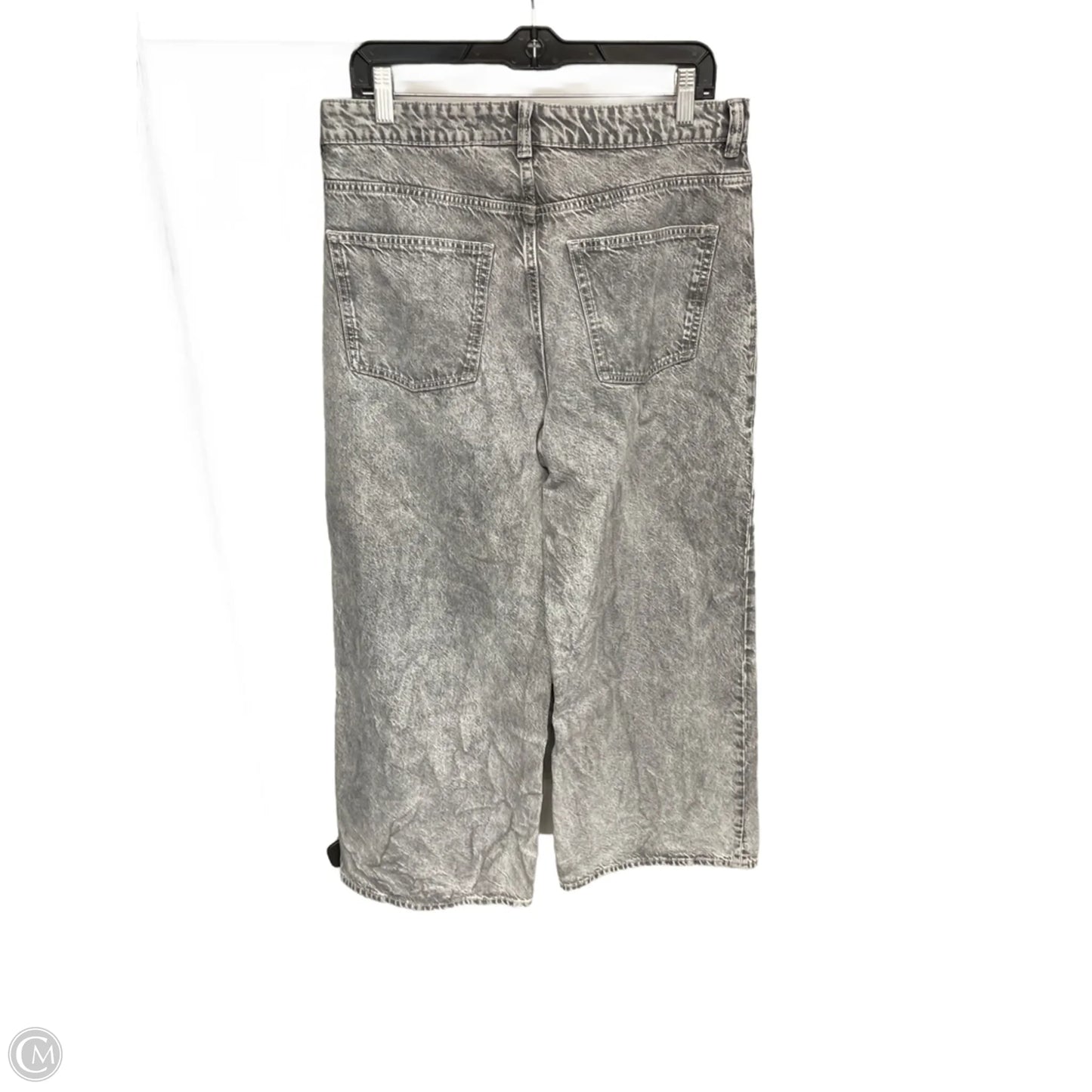 Jeans Wide Leg By Divided In Grey, Size: 12