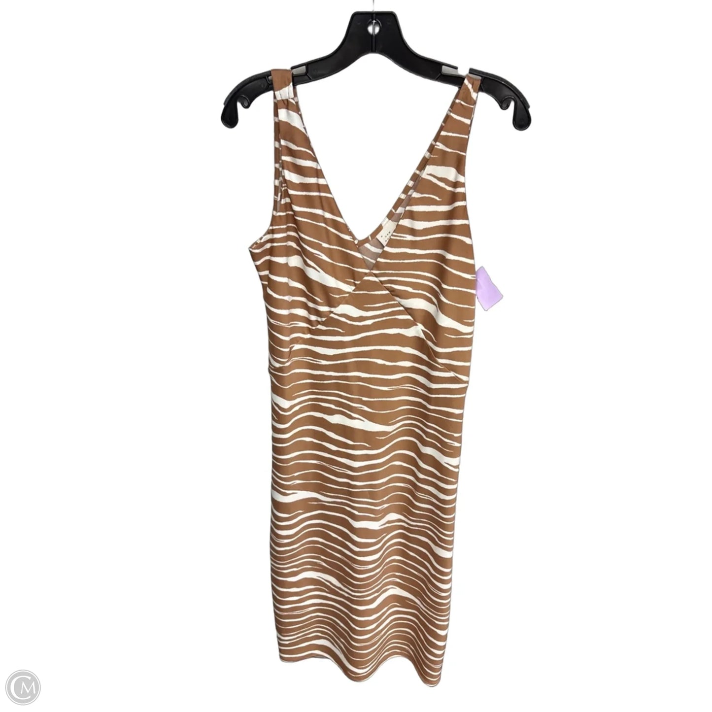 Dress Casual Maxi By A New Day In Zebra Print, Size: M