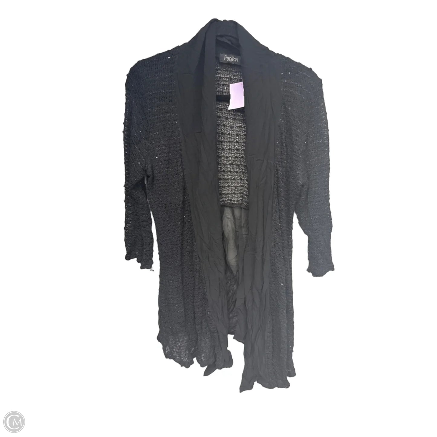 Shawl By Papillion In Black, Size: Xl