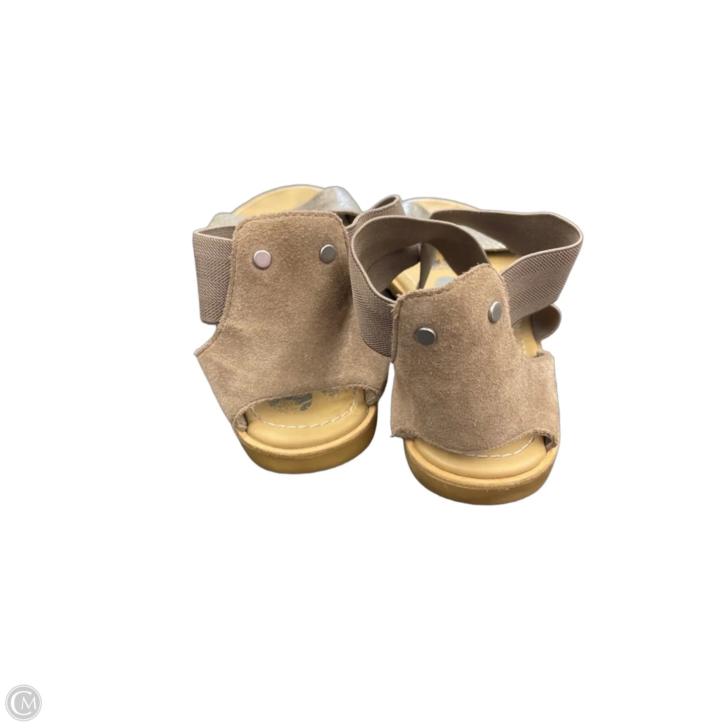 Sandals Flats By Sorel In Gold, Size: 9