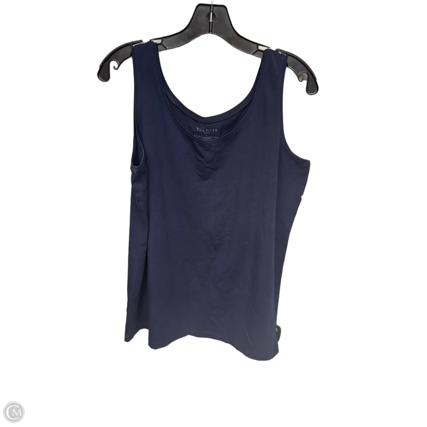 Tank Top By Talbots In Navy, Size: 1x