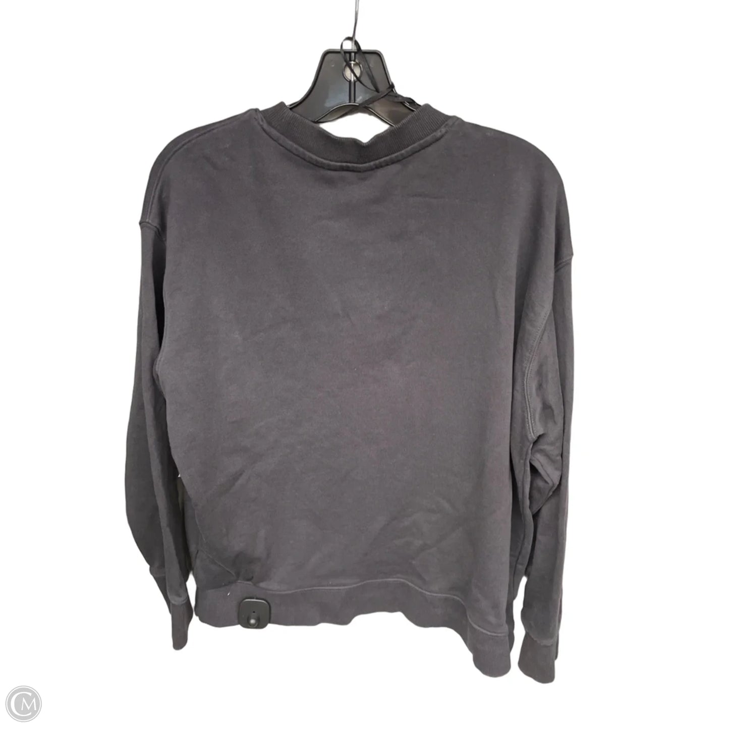 Sweatshirt Crewneck By H&m In Black & White, Size: L