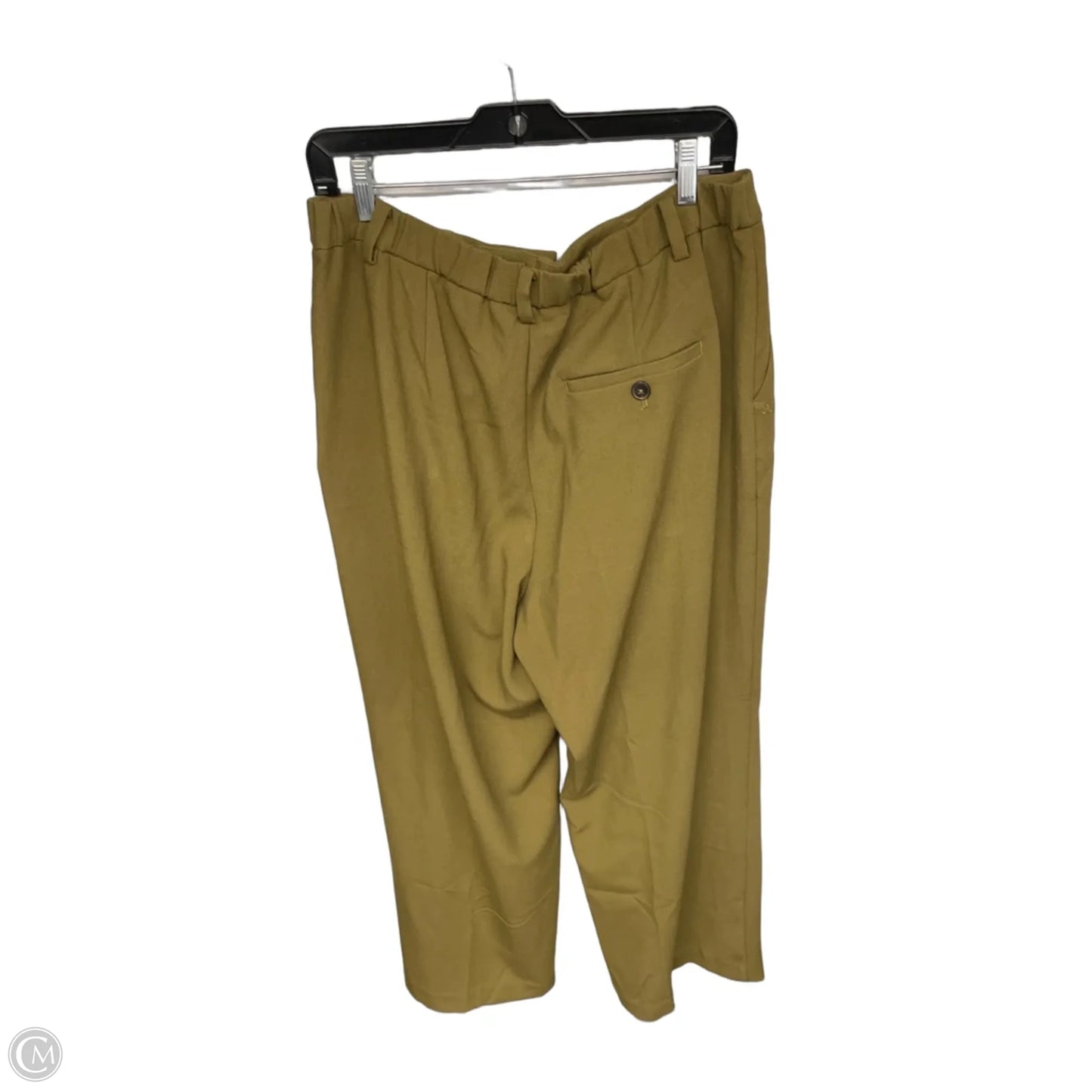 Pants Wide Leg By Maeve In Green, Size: L