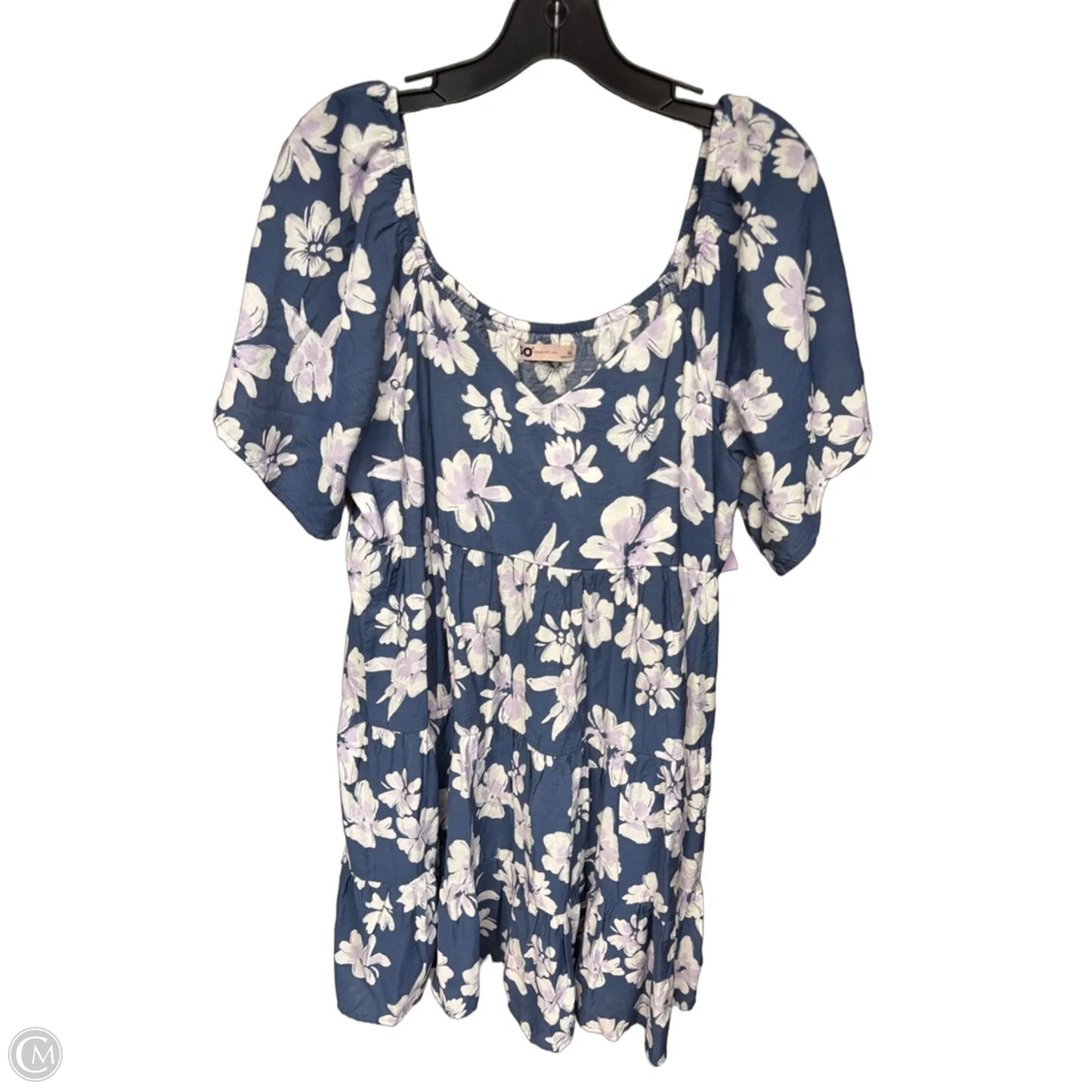 Dress Casual Short By So In Blue & Purple, Size: Xl