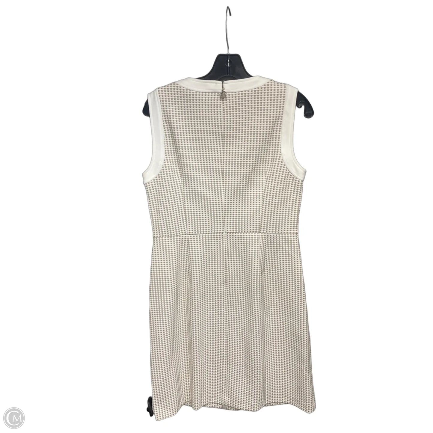 Dress Work By Tommy Hilfiger In Cream & White, Size: 8