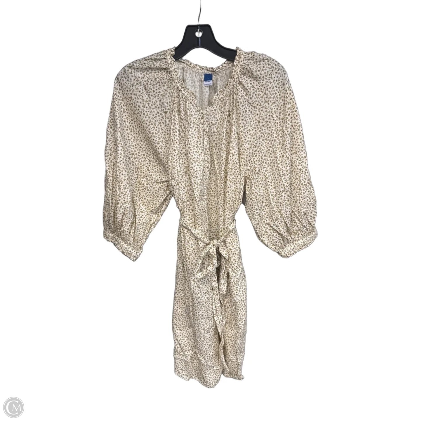 Dress Casual Midi By Gap In Cream, Size: L