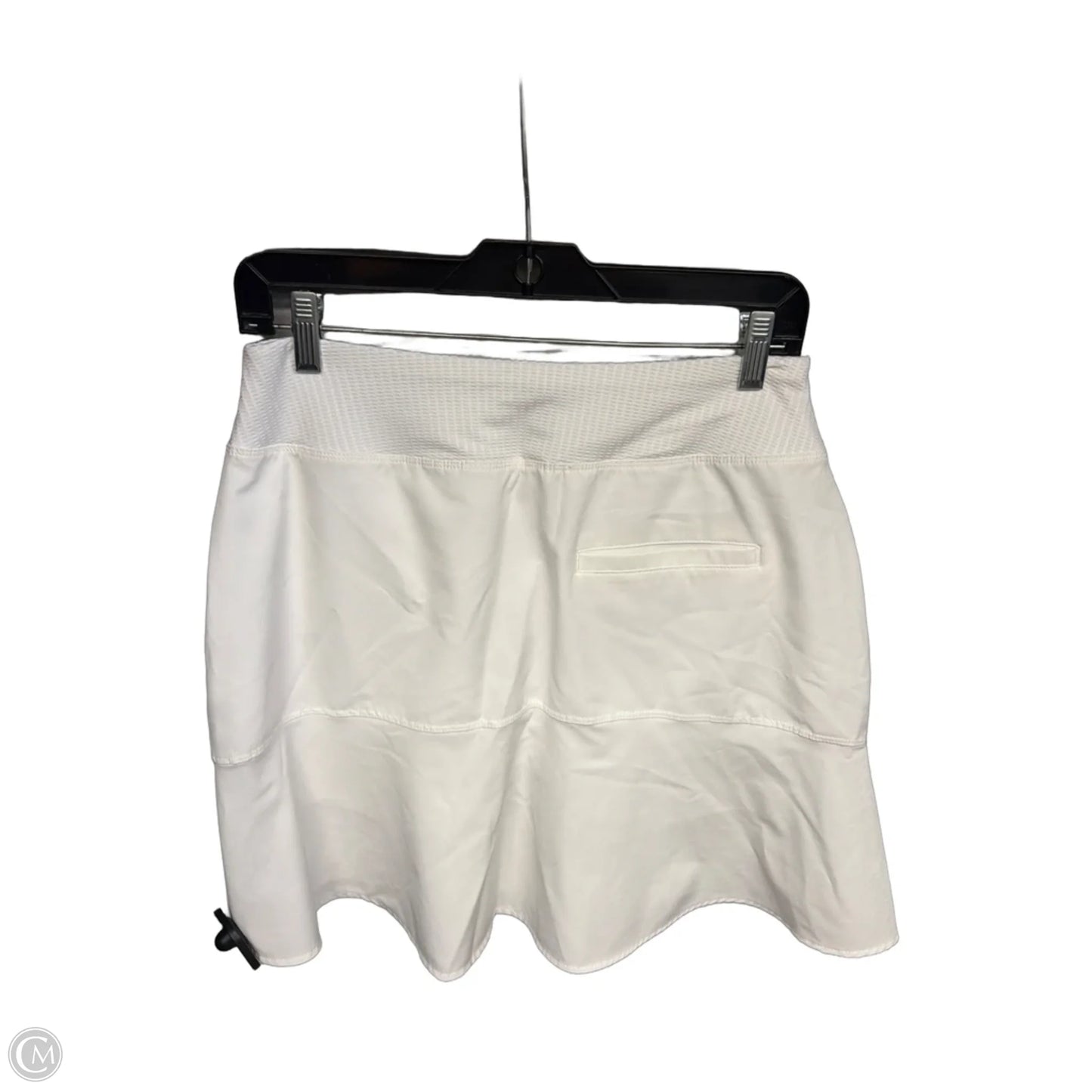Athletic Skort By Adidas In White, Size: S