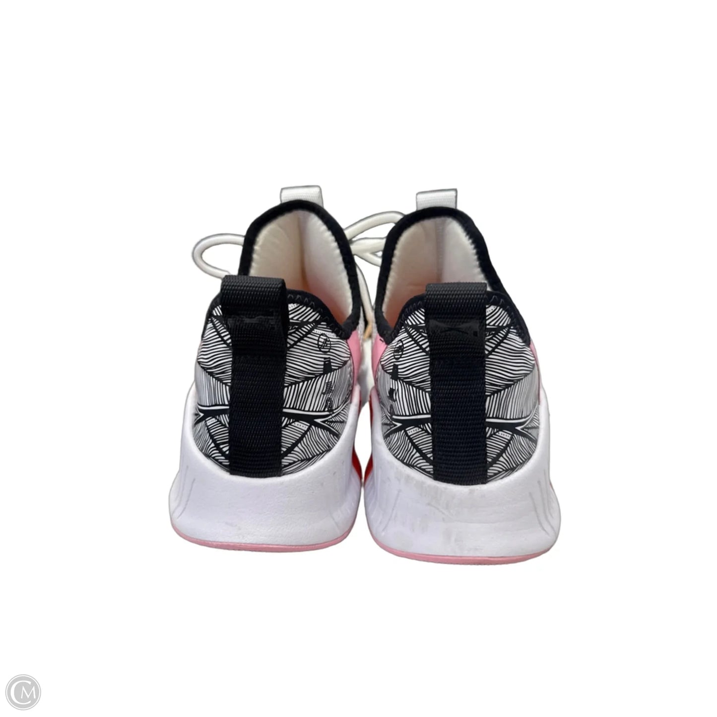Shoes Athletic By Nike In White & Yellow, Size: 9