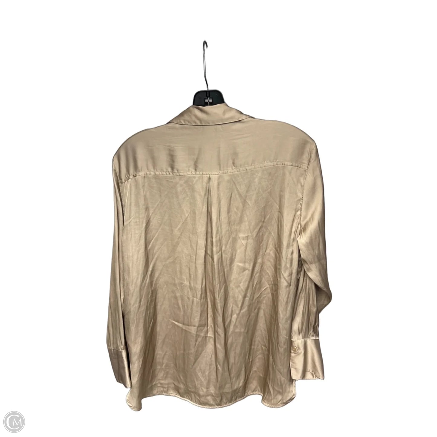Top Long Sleeve By Old Navy In Gold, Size: Xs