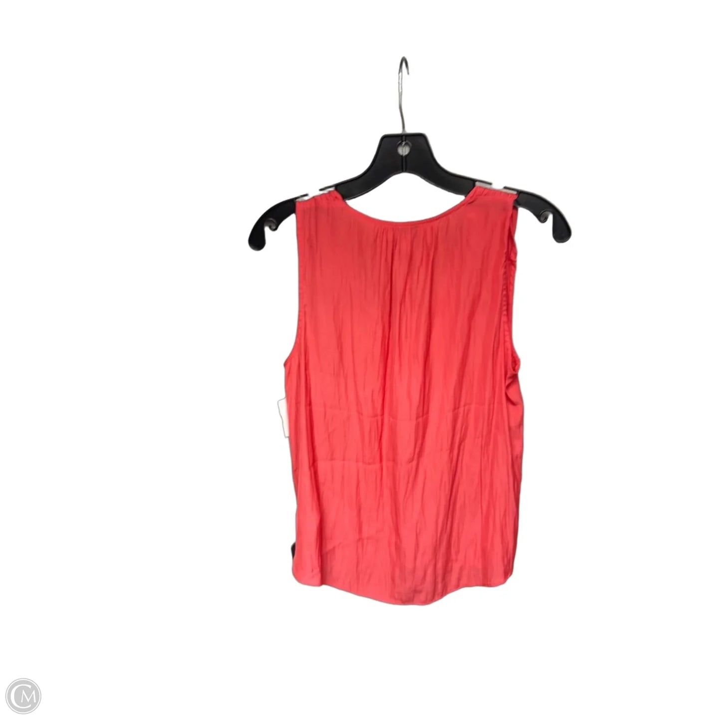 Top Sleeveless By Evereve In Orange, Size: S