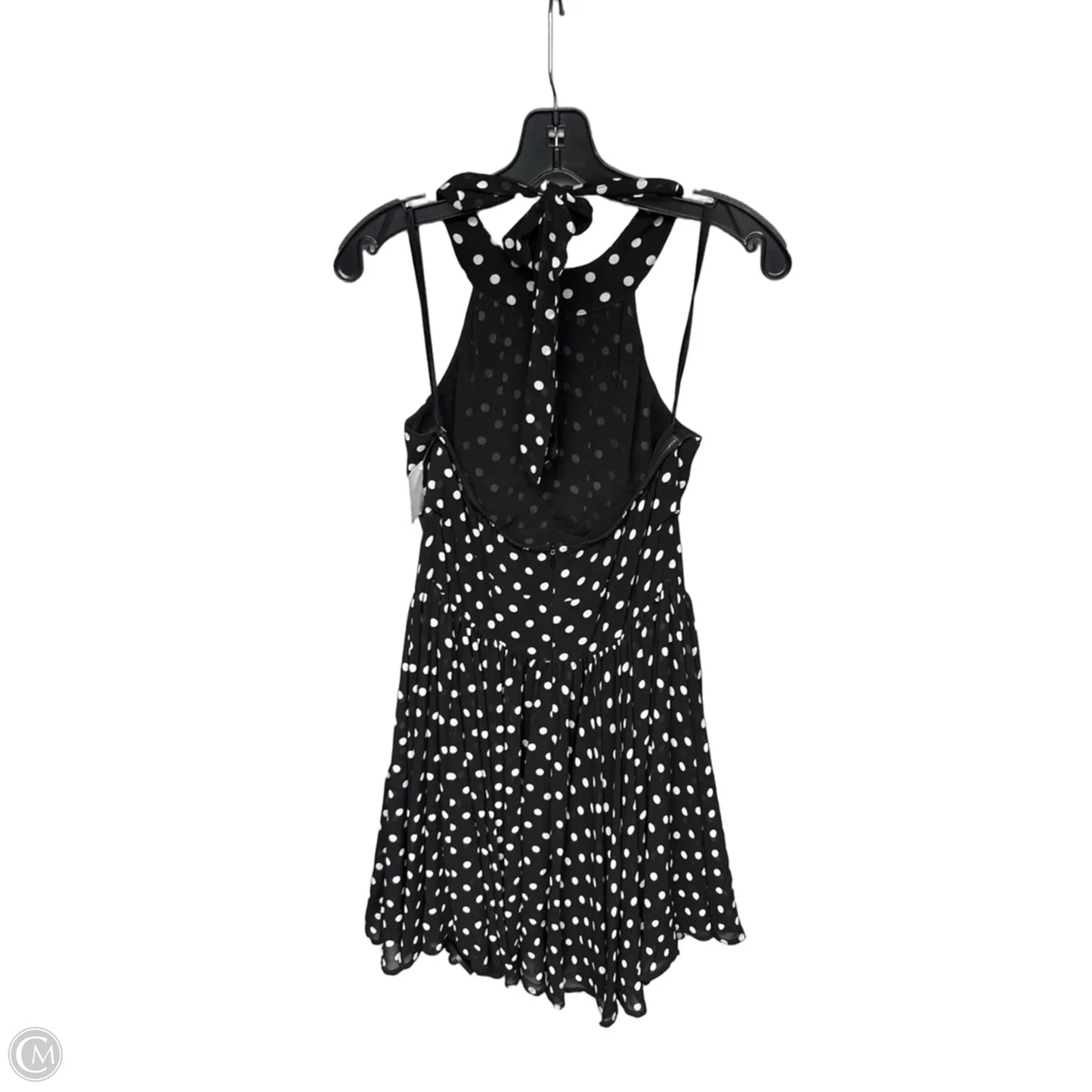 Dress Party Short By Moda Intl In Polkadot Pattern, Size: L