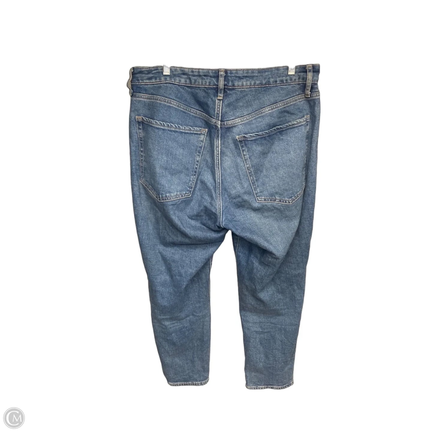 Jeans Straight By Old Navy In Blue Denim, Size: 12