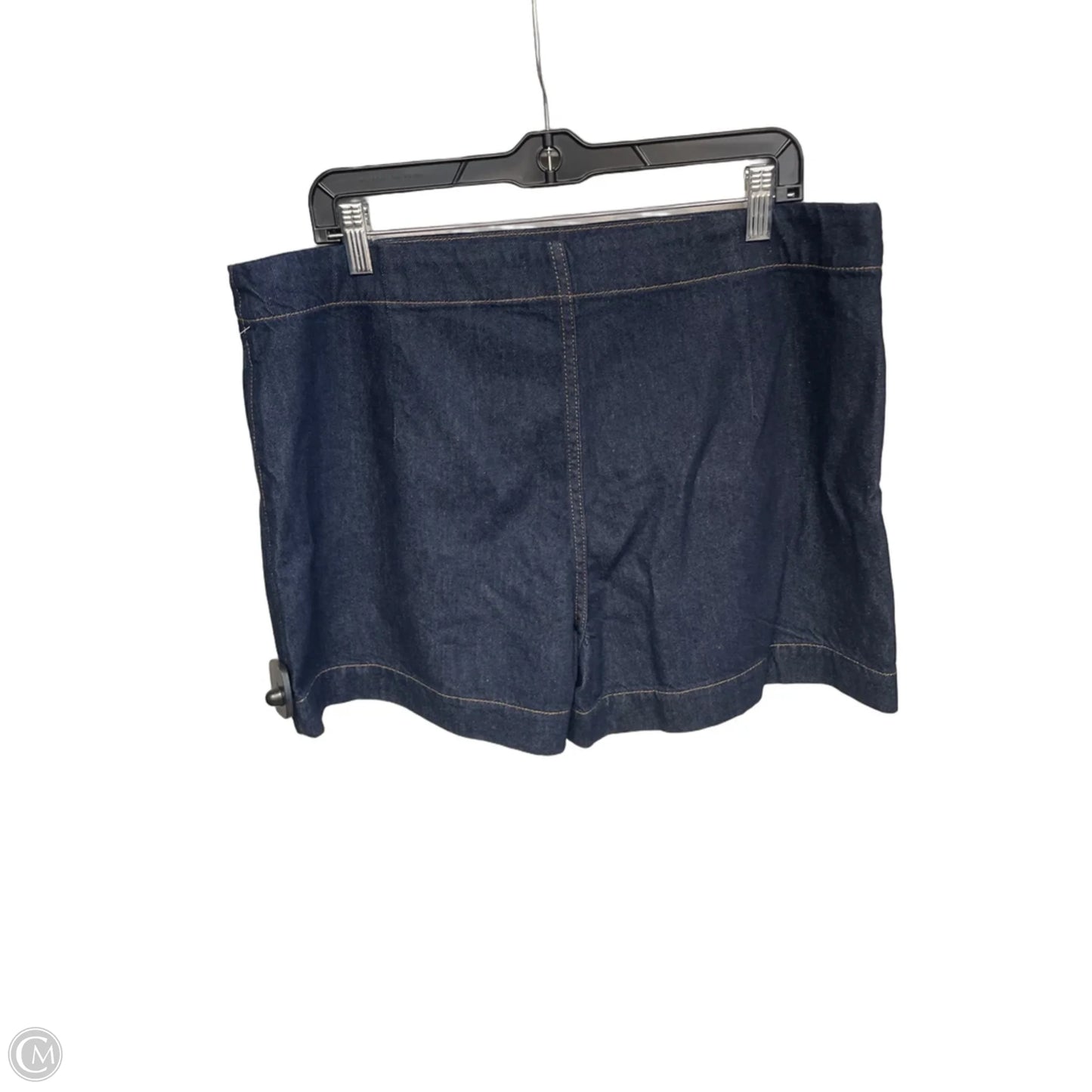 Skort By Madewell In Blue Denim, Size: Xl