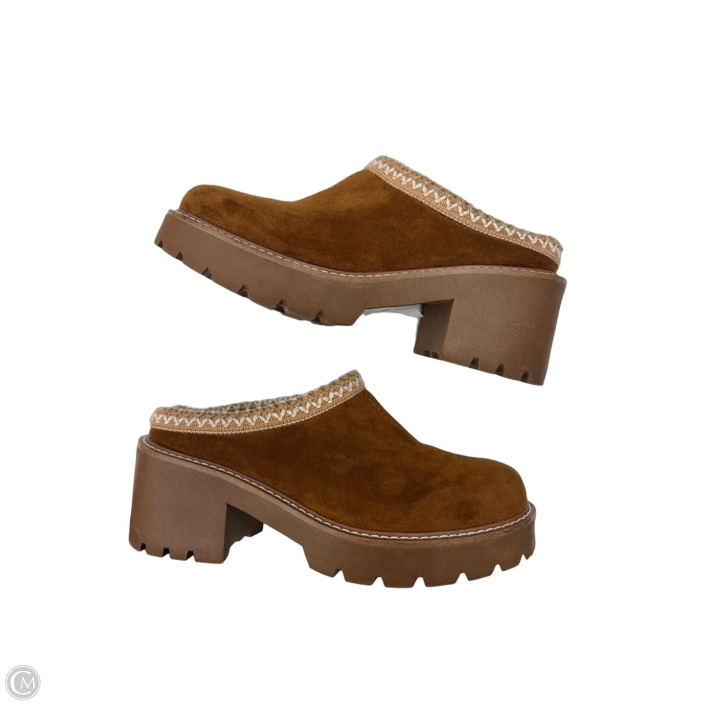 Shoes Heels Block By Steve Madden In Brown, Size: 7.5