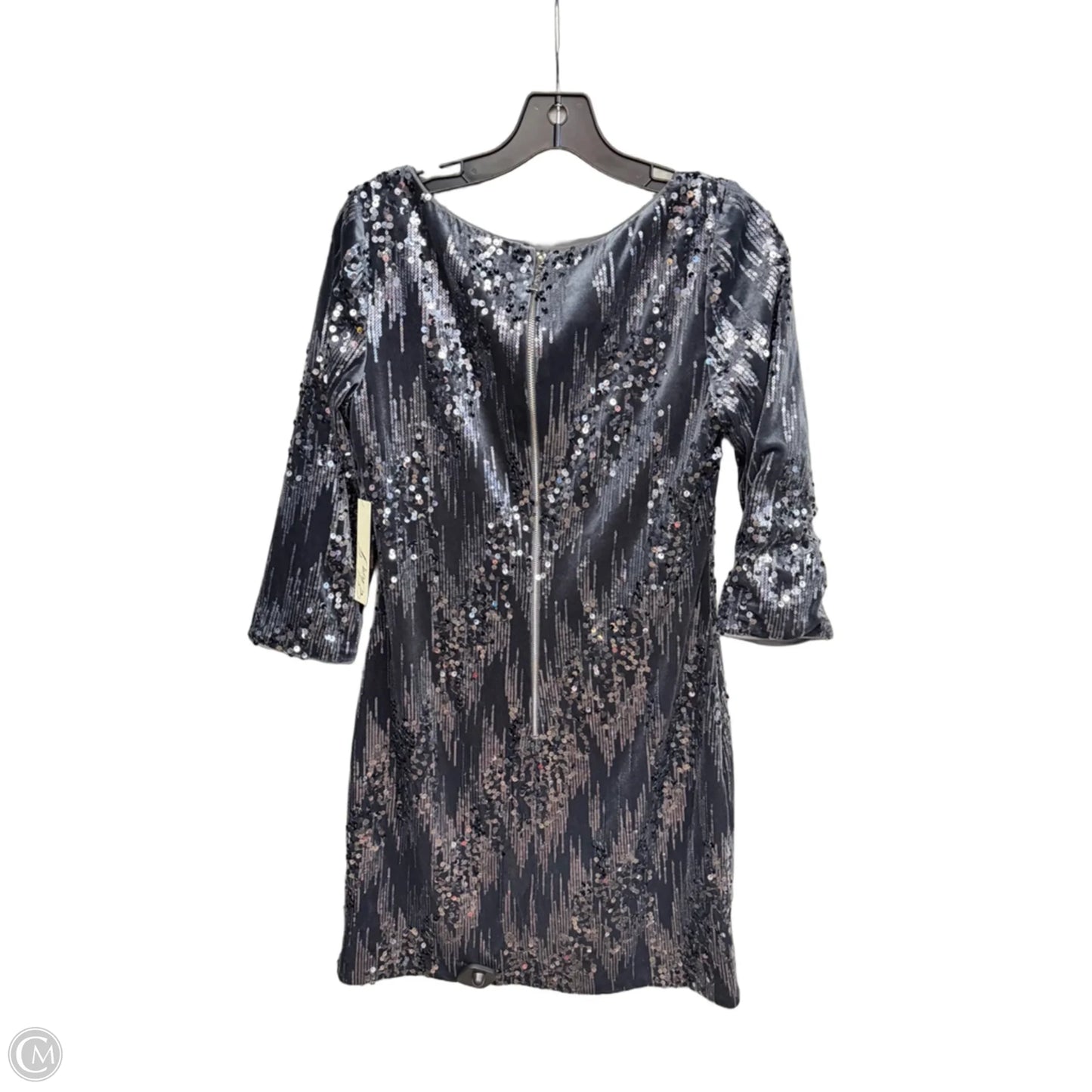 Dress Party Midi By Eliza J In Blue, Size: 12