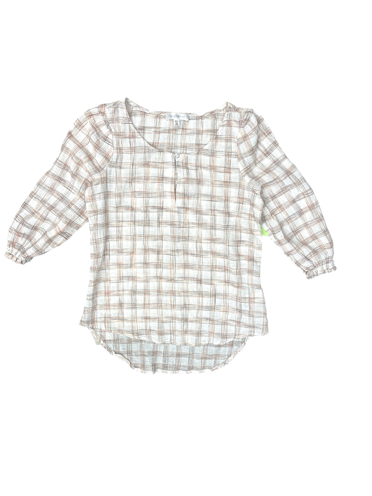 Top 3/4 Sleeve By Daily Thread Size: Xs