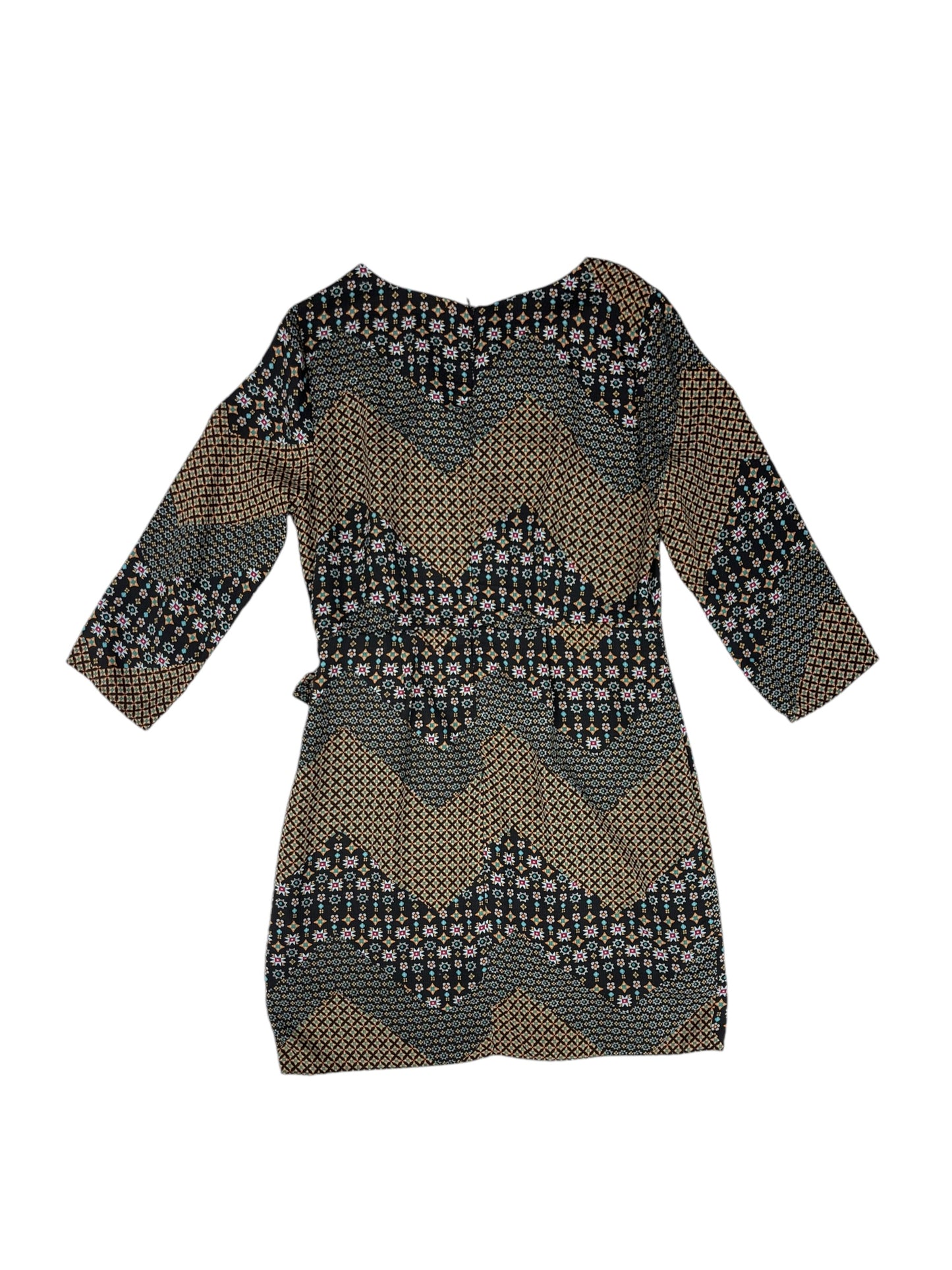 Dress Casual Midi By Everly In Multi-colored, Size: L