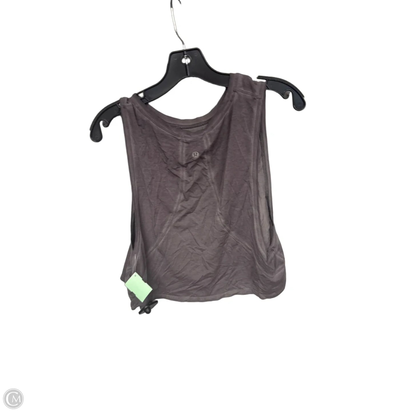 Athletic Tank Top By Lululemon In Grey, Size: 12