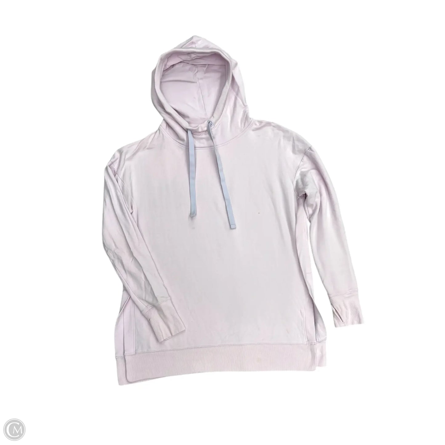 Sweatshirt Hoodie By Athleta In Pink, Size: M