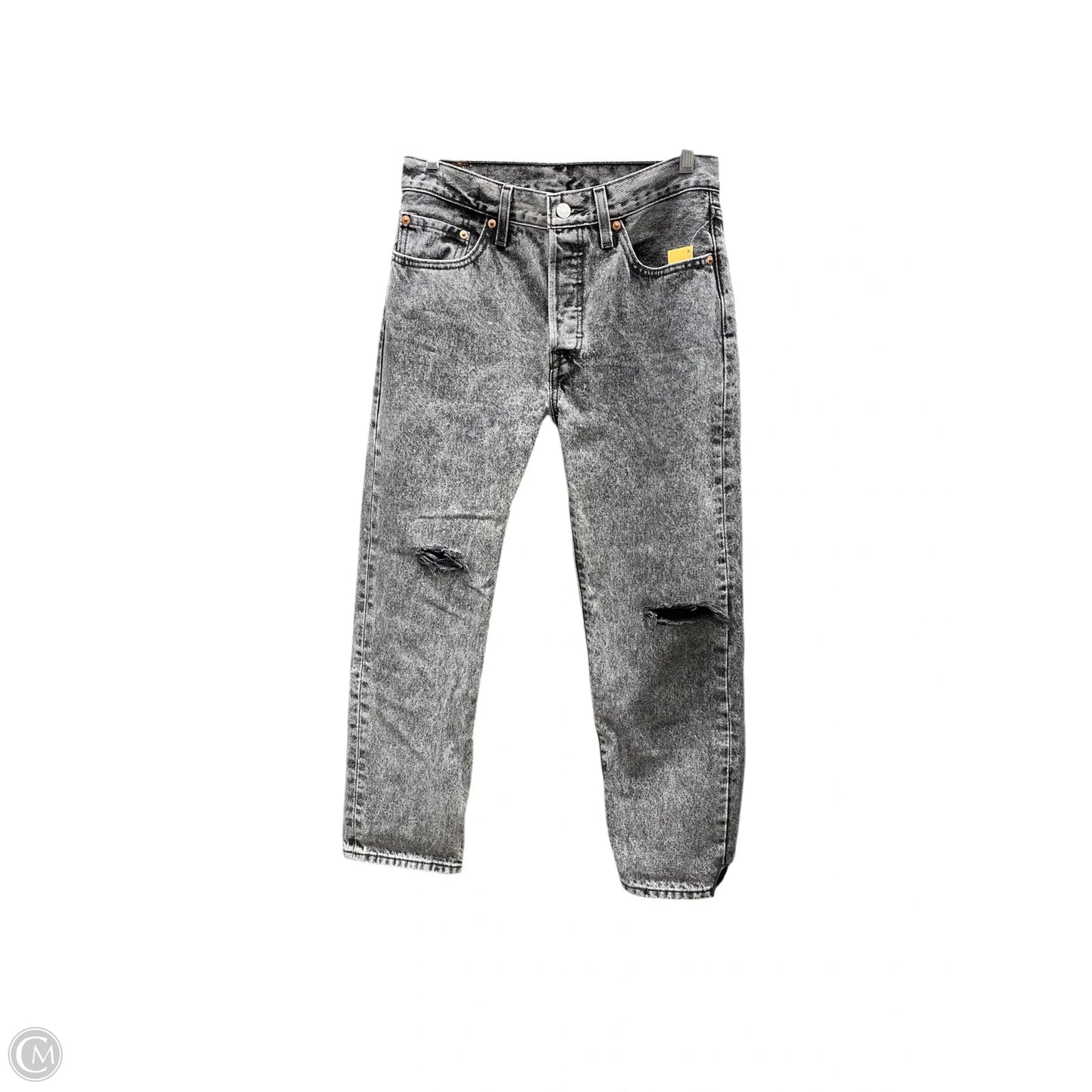 Jeans Straight By Levis In Grey, Size: 4