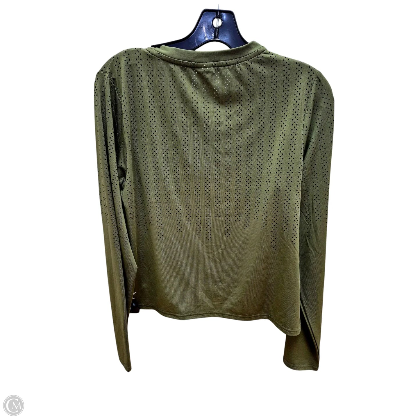 Athletic Top Long Sleeve Crewneck By Zyia In Green, Size: M