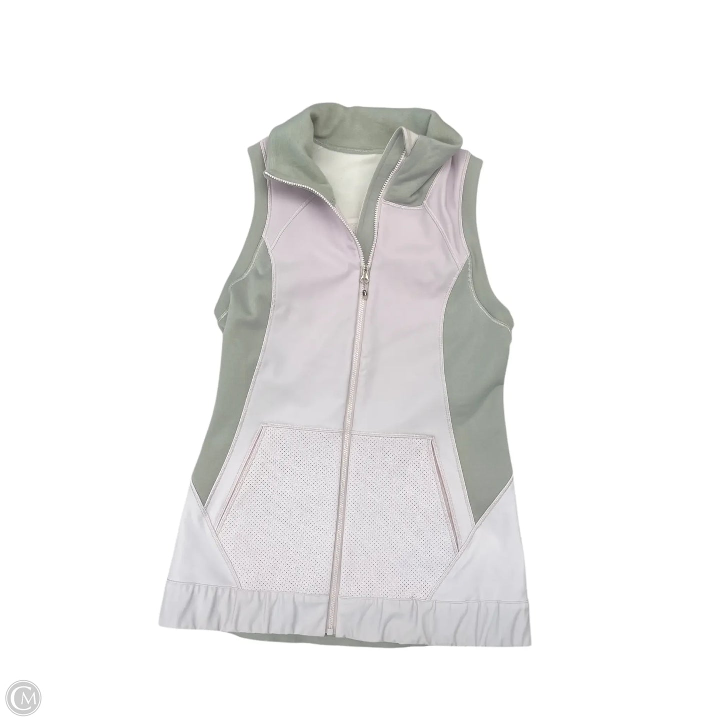 Vest Other By Lululemon In Grey & Pink, Size: S