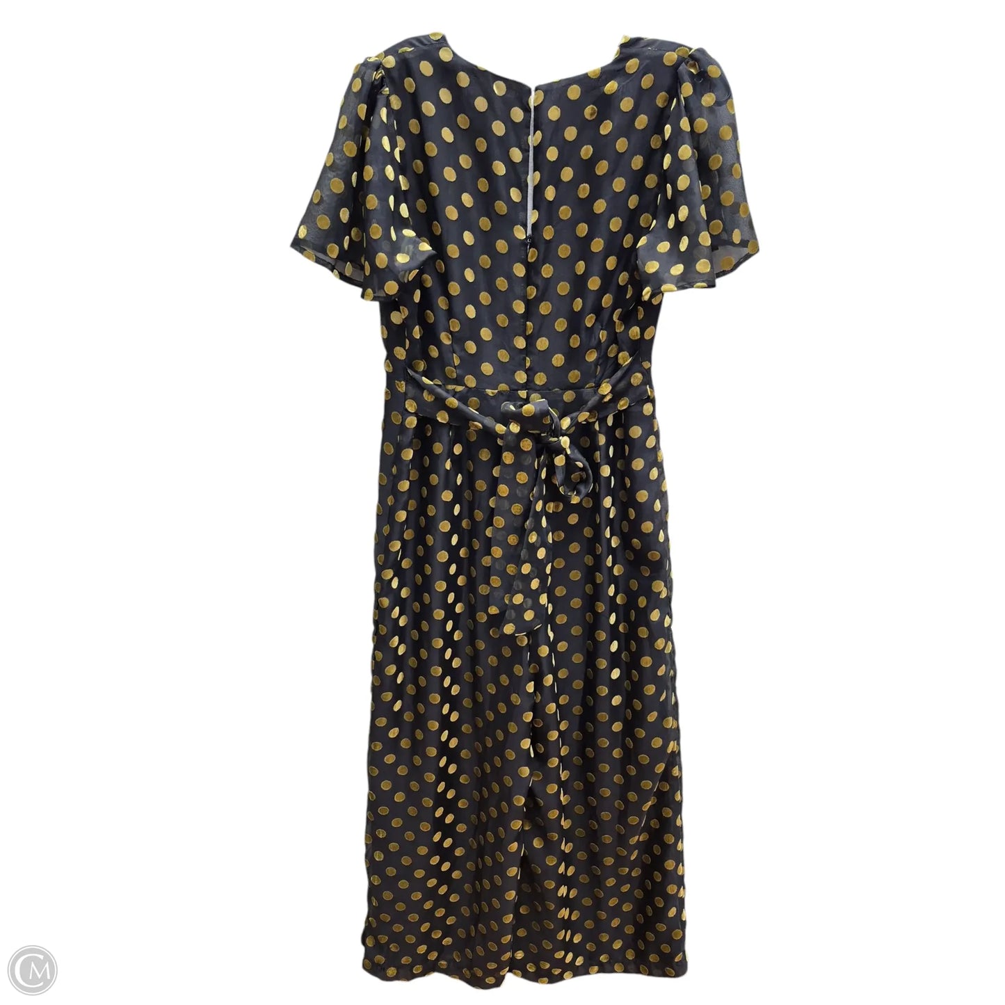 Jumpsuit By Astr In Black & Gold, Size: M