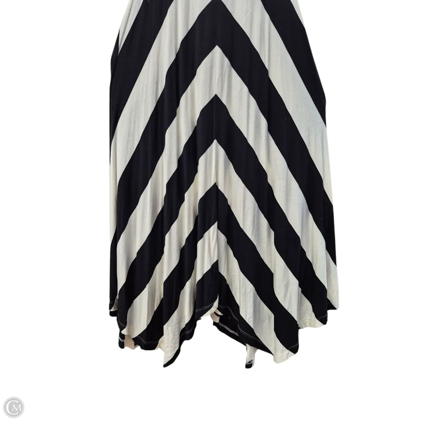 Dress Casual Maxi By Gap In Black & White, Size: S