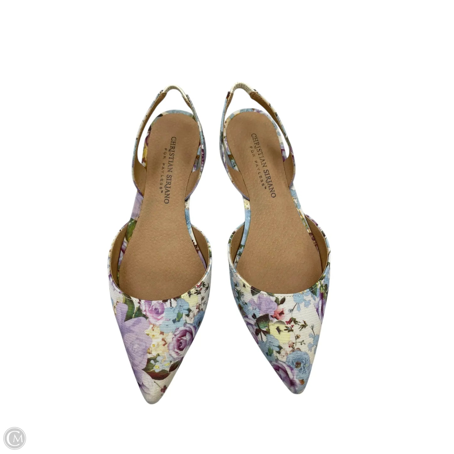 Shoes Flats By Christian Siriano In White & Yellow, Size: 6