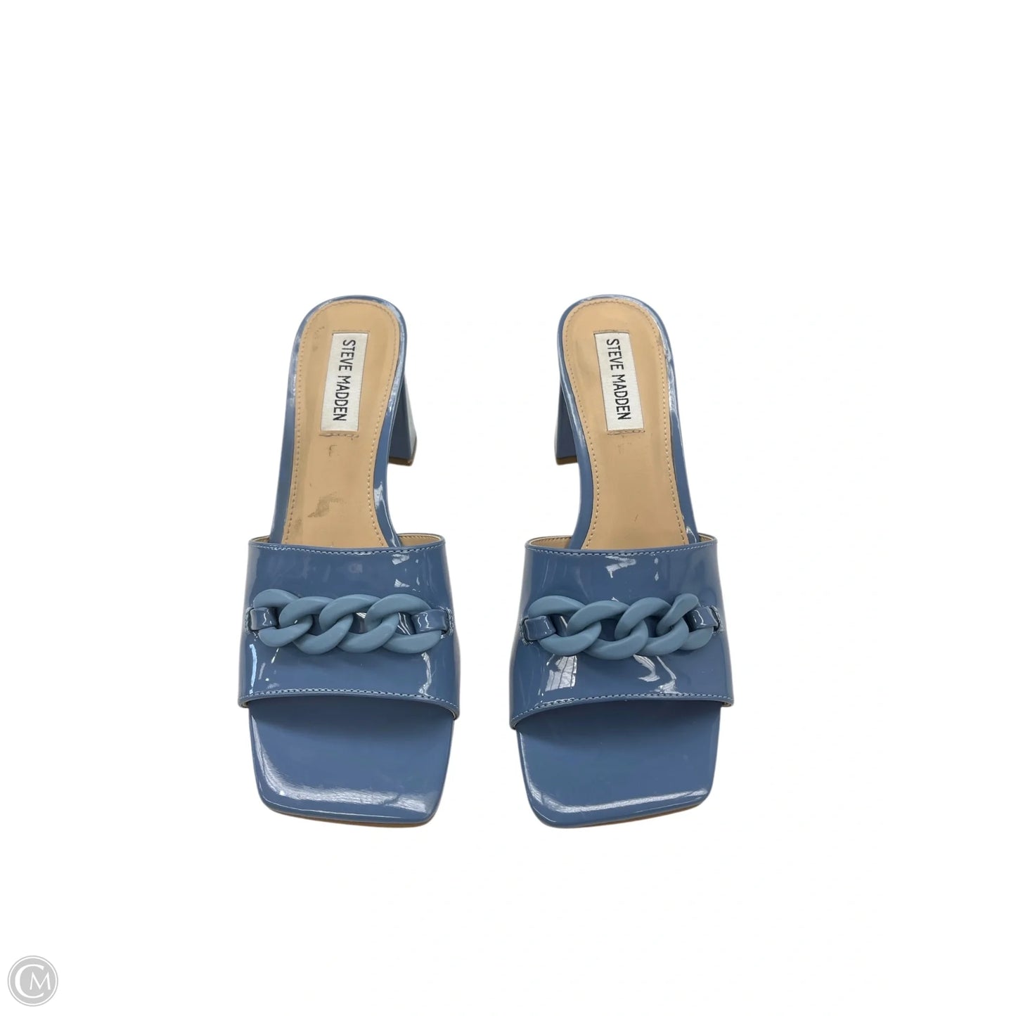 Shoes Heels Block By Steve Madden In Blue, Size: 9