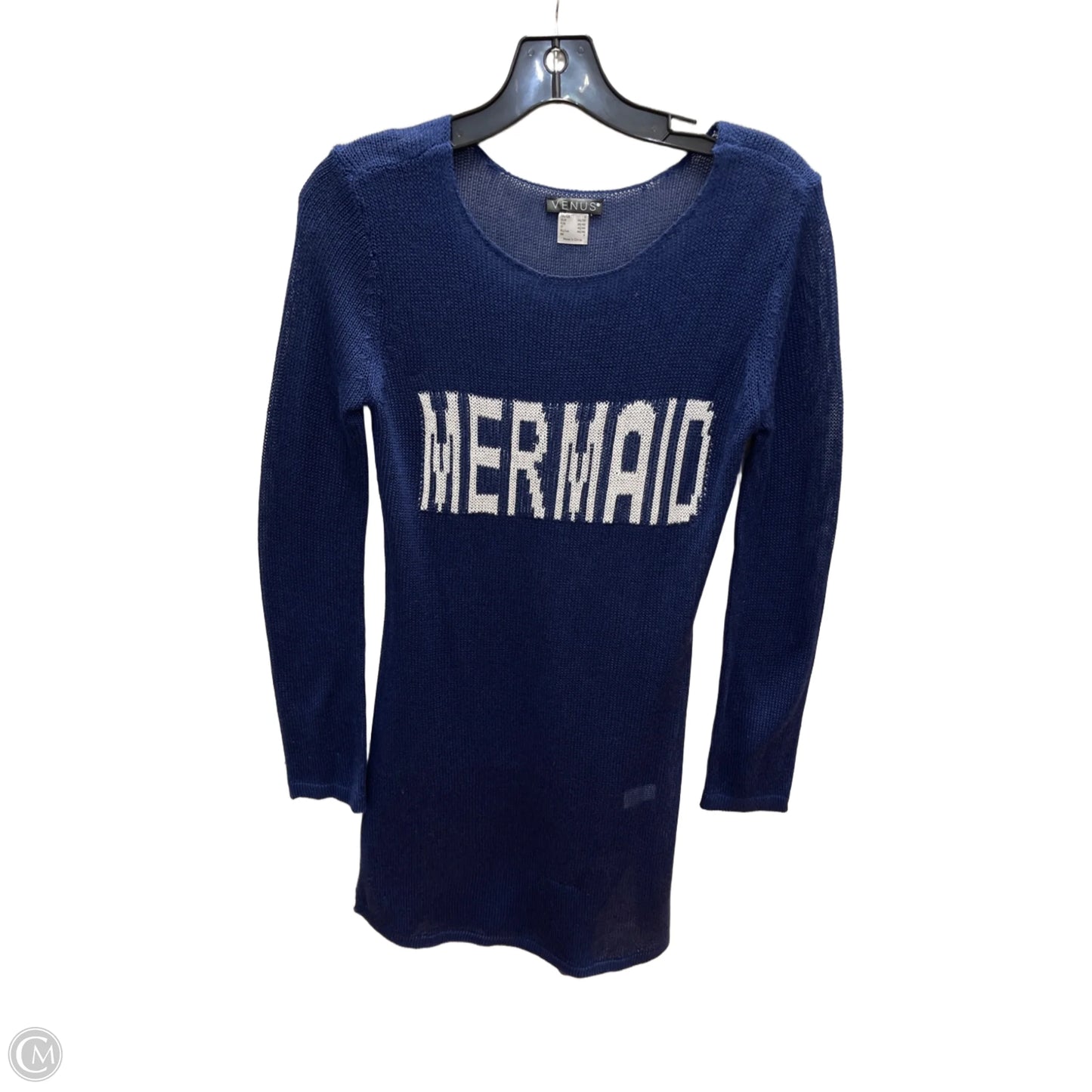 Swimwear Cover-up By Venus In Blue, Size: M