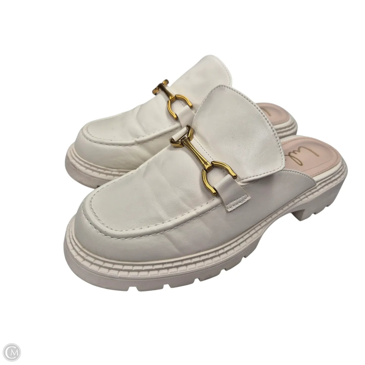 Shoes Heels Block By Lulus In Cream, Size: 10