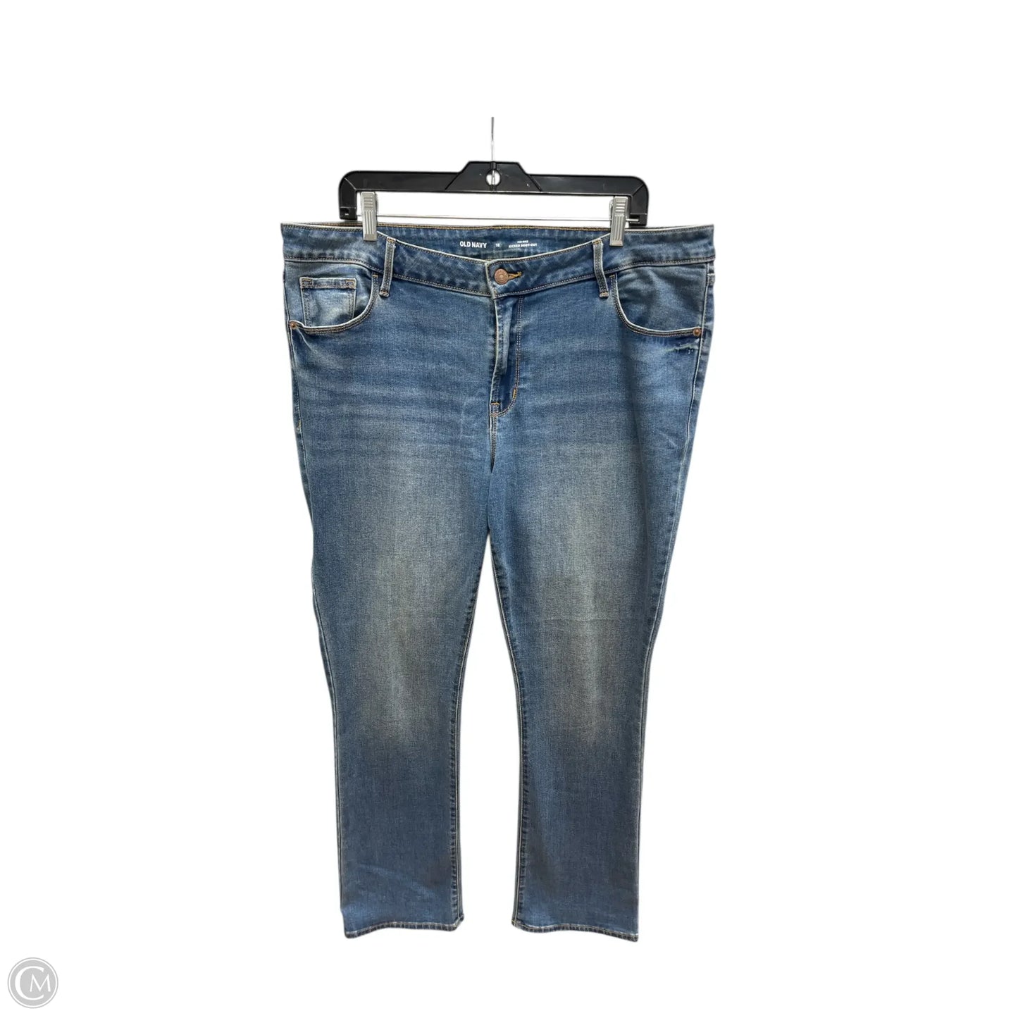 Jeans Boot Cut By Old Navy In Blue Denim, Size: 18