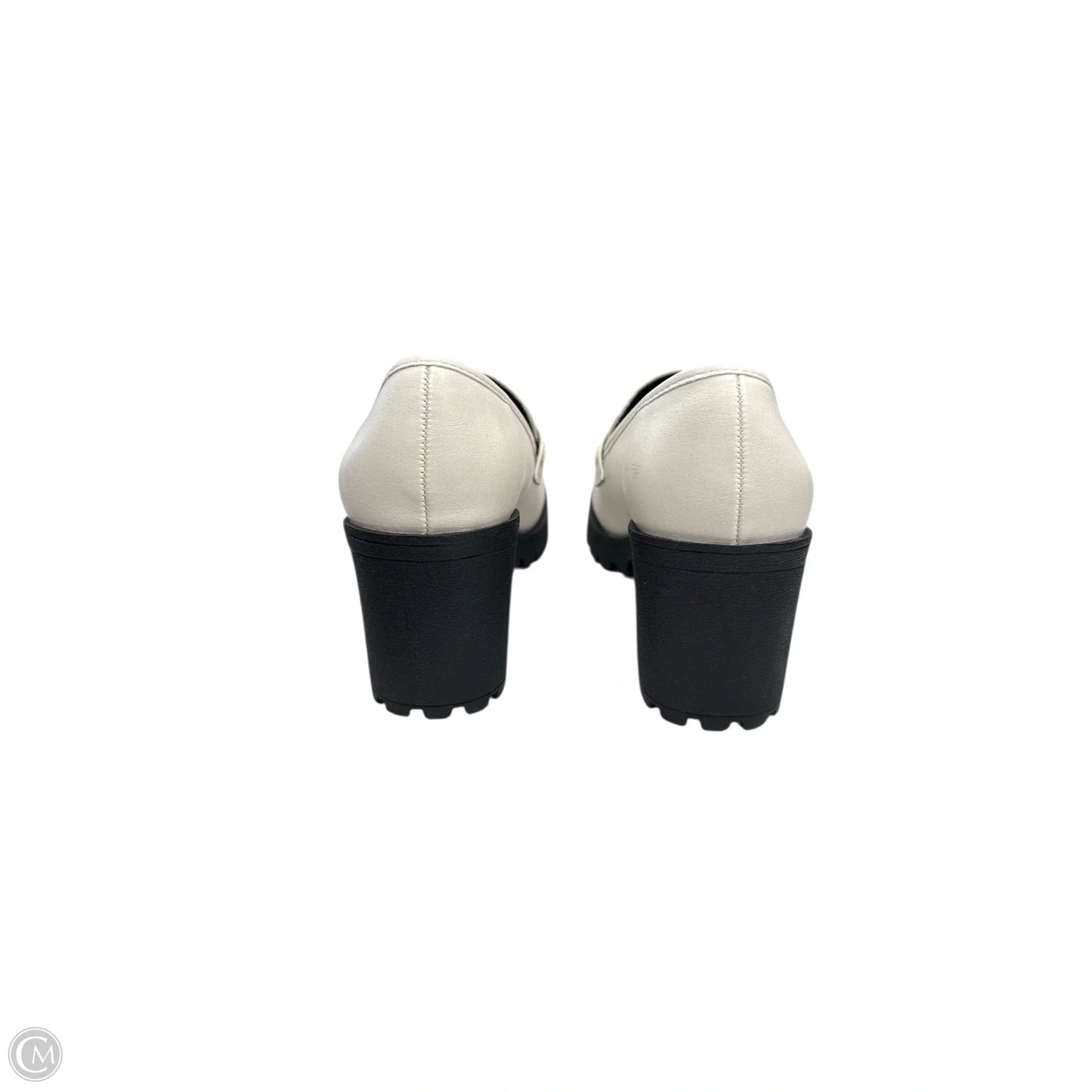 Shoes Heels Block By Soda In Cream, Size: 7.5