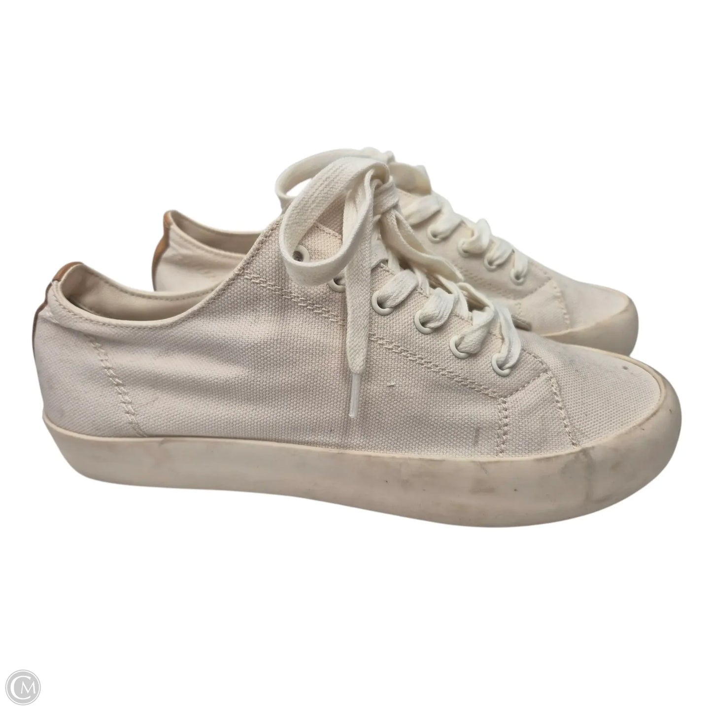 Shoes Sneakers By Vince Camuto In Cream, Size: 9