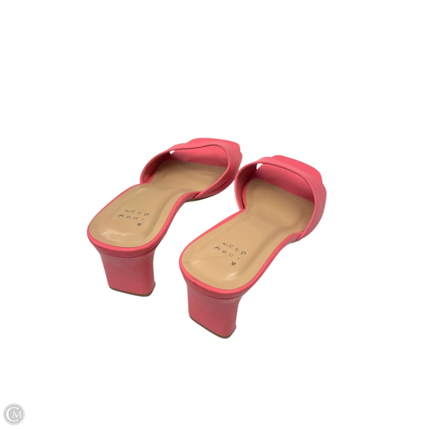 Shoes Heels Block By A New Day In Pink, Size: 9.5