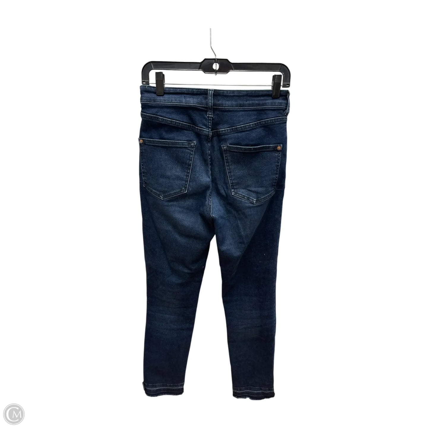 Jeans Skinny By Anthropologie In Blue Denim, Size: 4