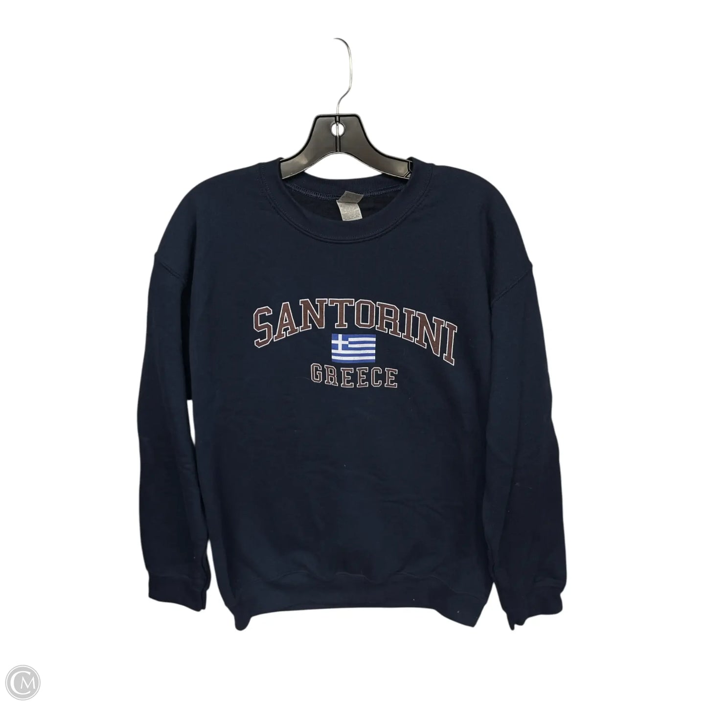 Sweater By Clothes Mentor In Navy, Size: M