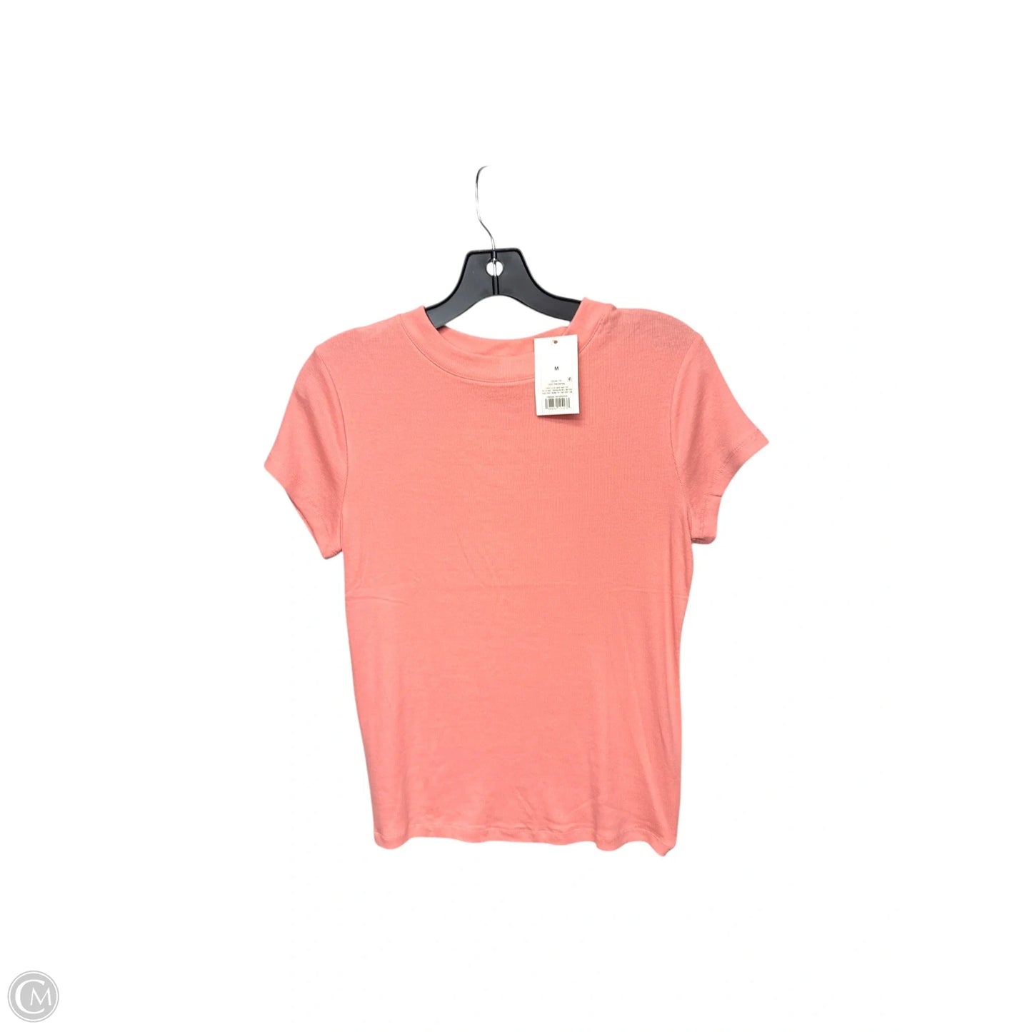 Top Short Sleeve By A New Day In Coral, Size: M