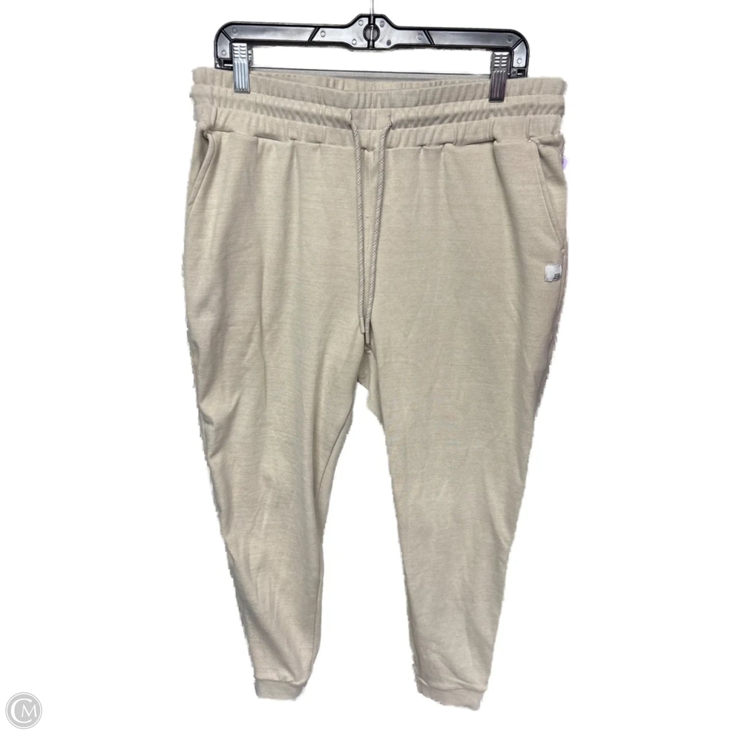 Athletic Pants By Avalanche In Cream, Size: Xl