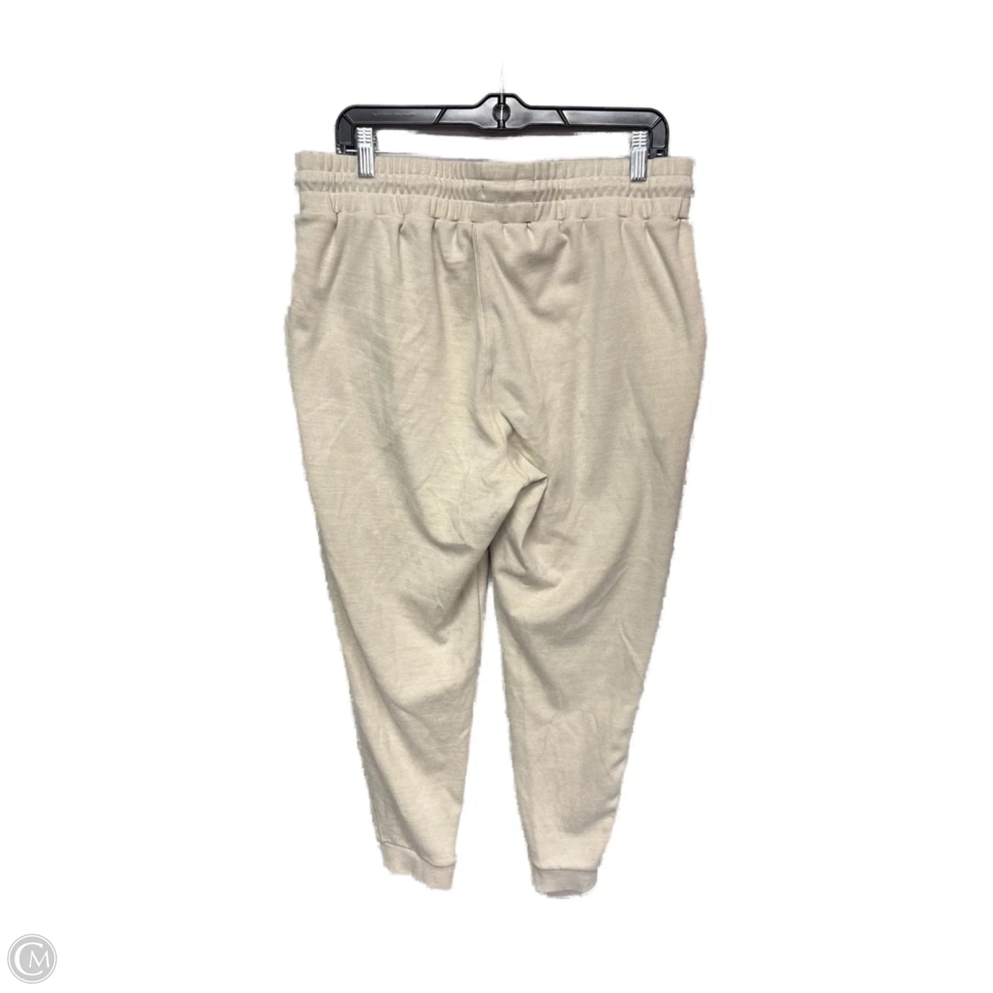 Athletic Pants By Avalanche In Cream, Size: Xl
