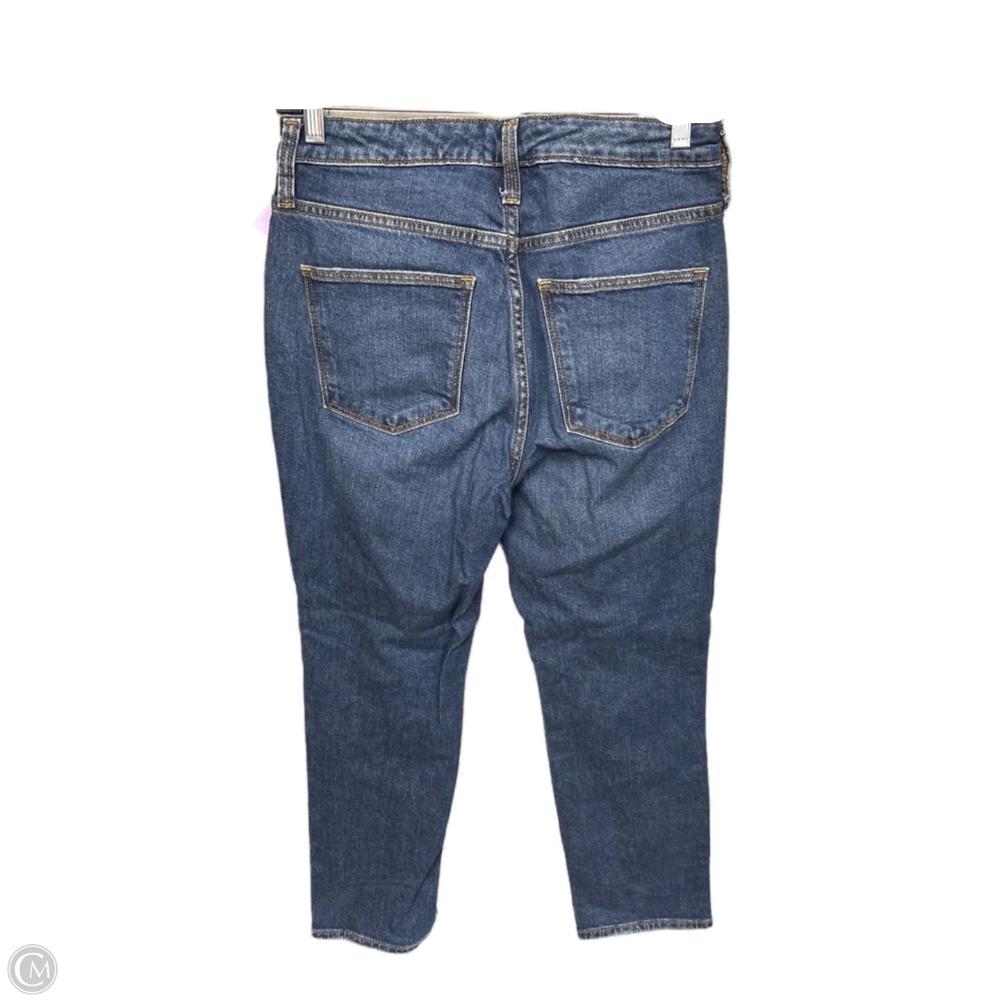 Jeans Cropped By Universal Thread In Blue Denim, Size: 4