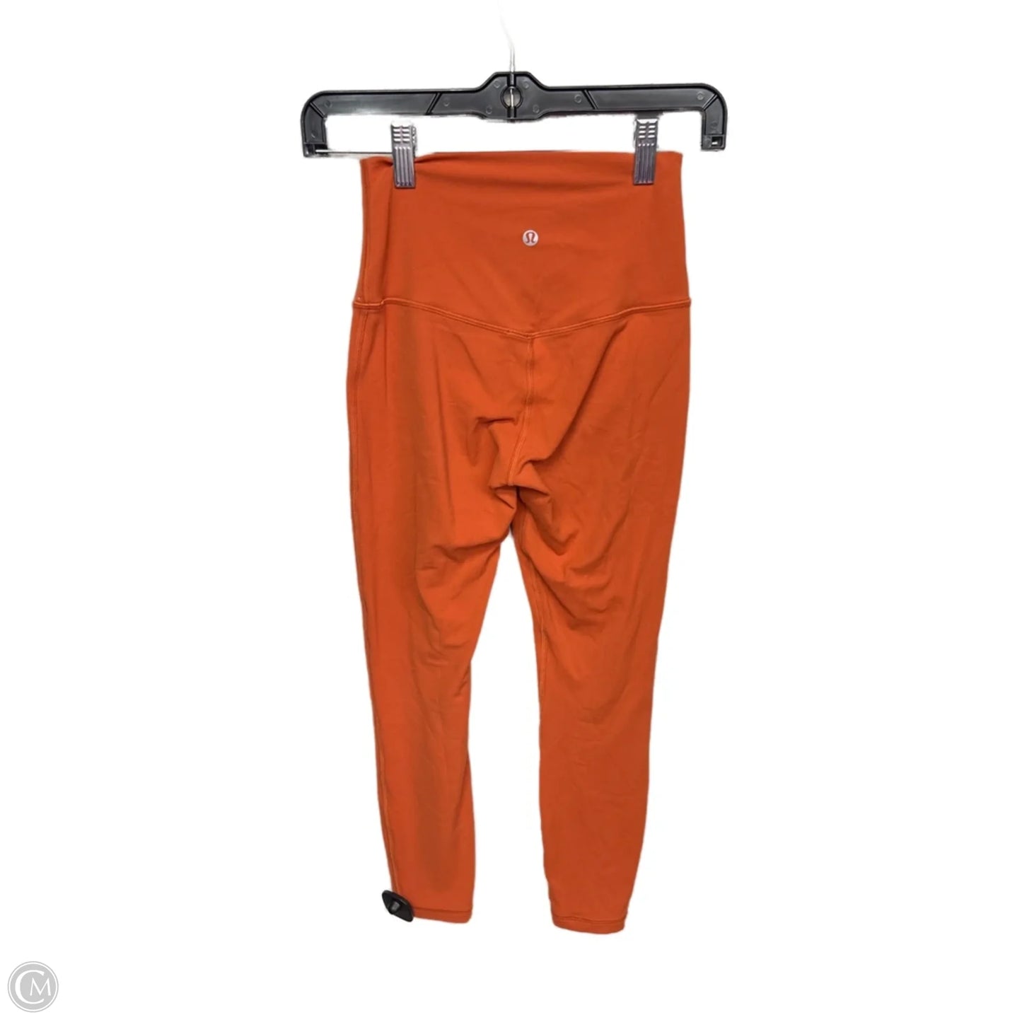 Athletic Leggings By Lululemon In Orange, Size: 4