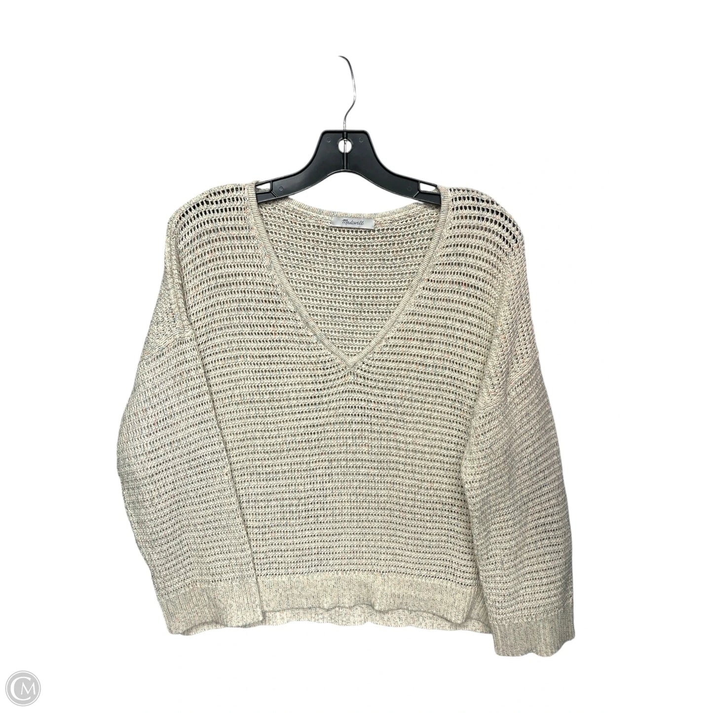Sweater By Madewell In Cream, Size: M