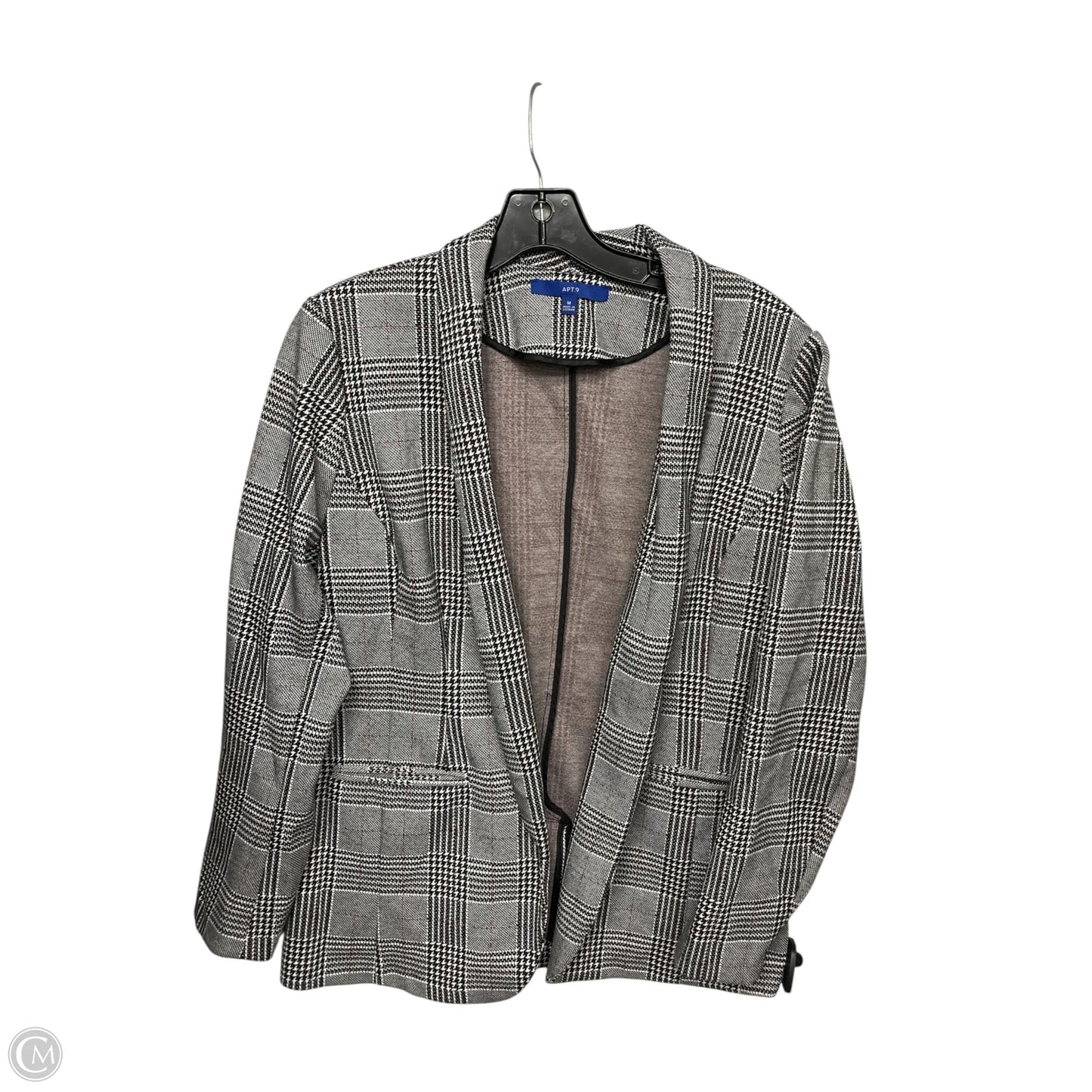 Blazer By Apt 9 In Grey, Size: M