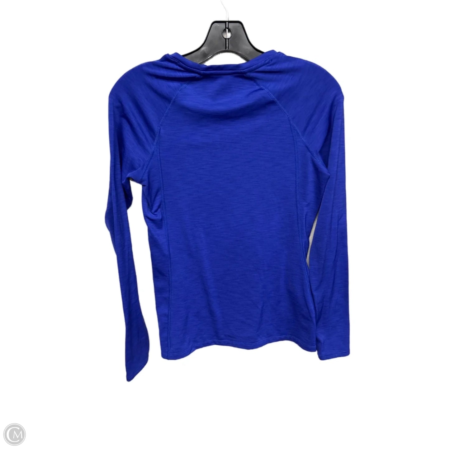 Top Long Sleeve By Under Armour In Blue, Size: S