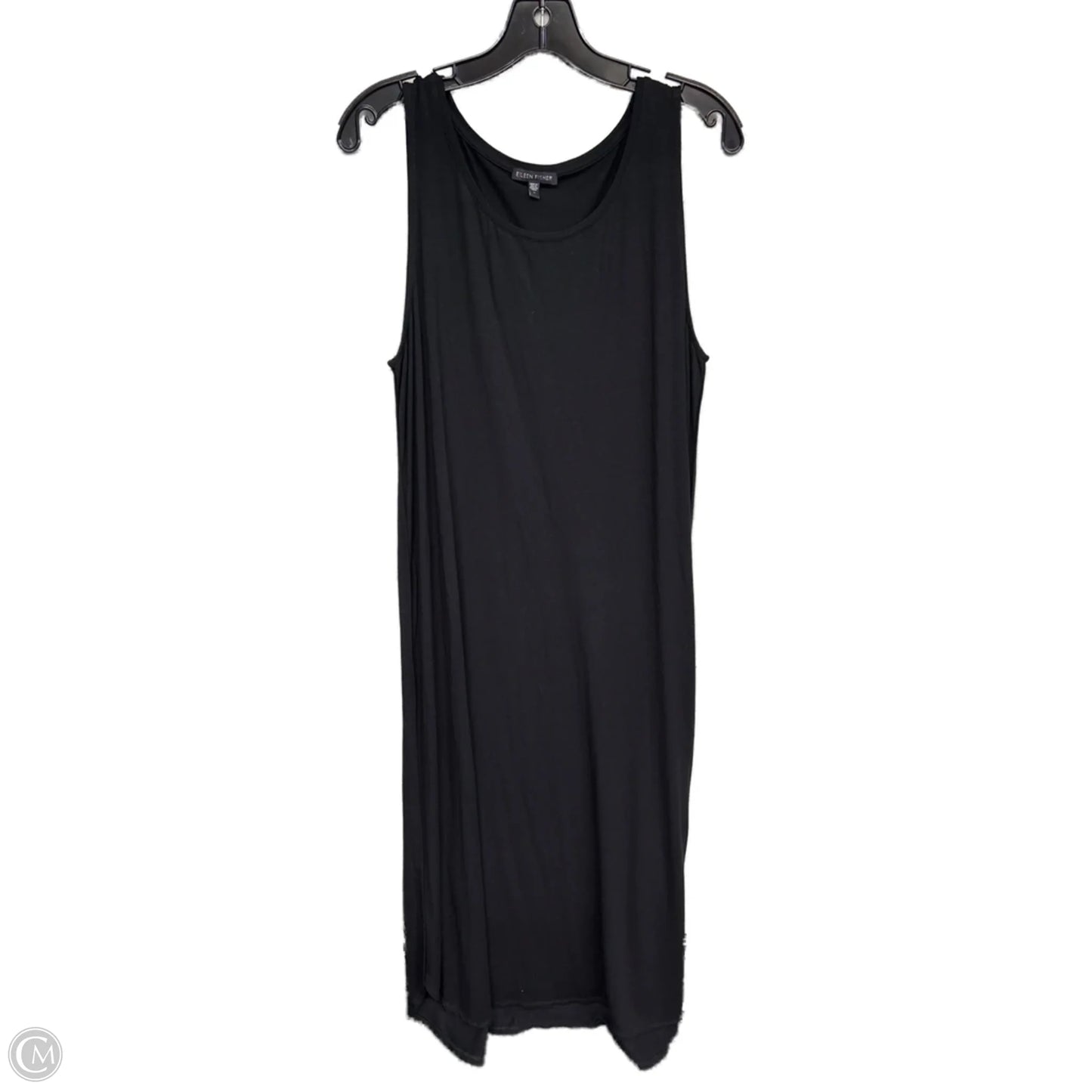 Dress Casual Maxi By Eileen Fisher In Black, Size: L