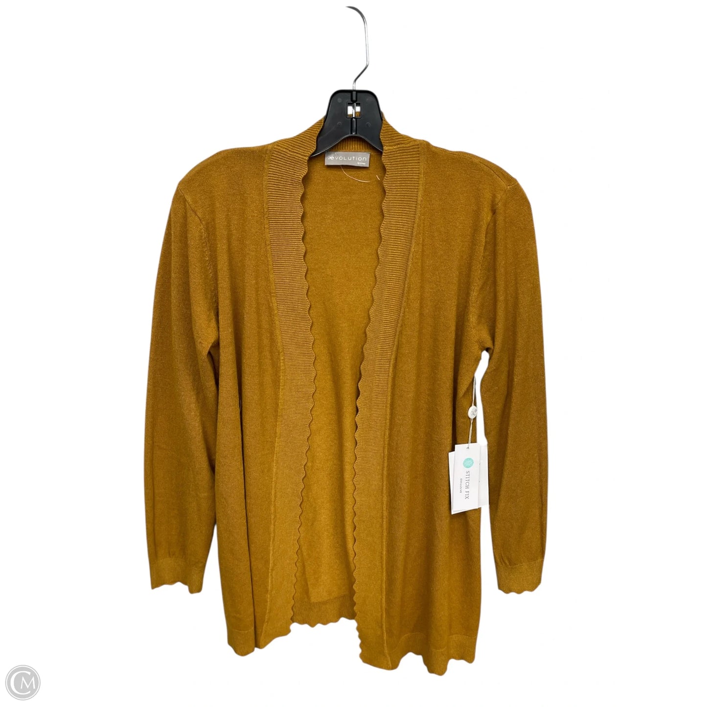 Cardigan By Evolution In Yellow, Size: Mp