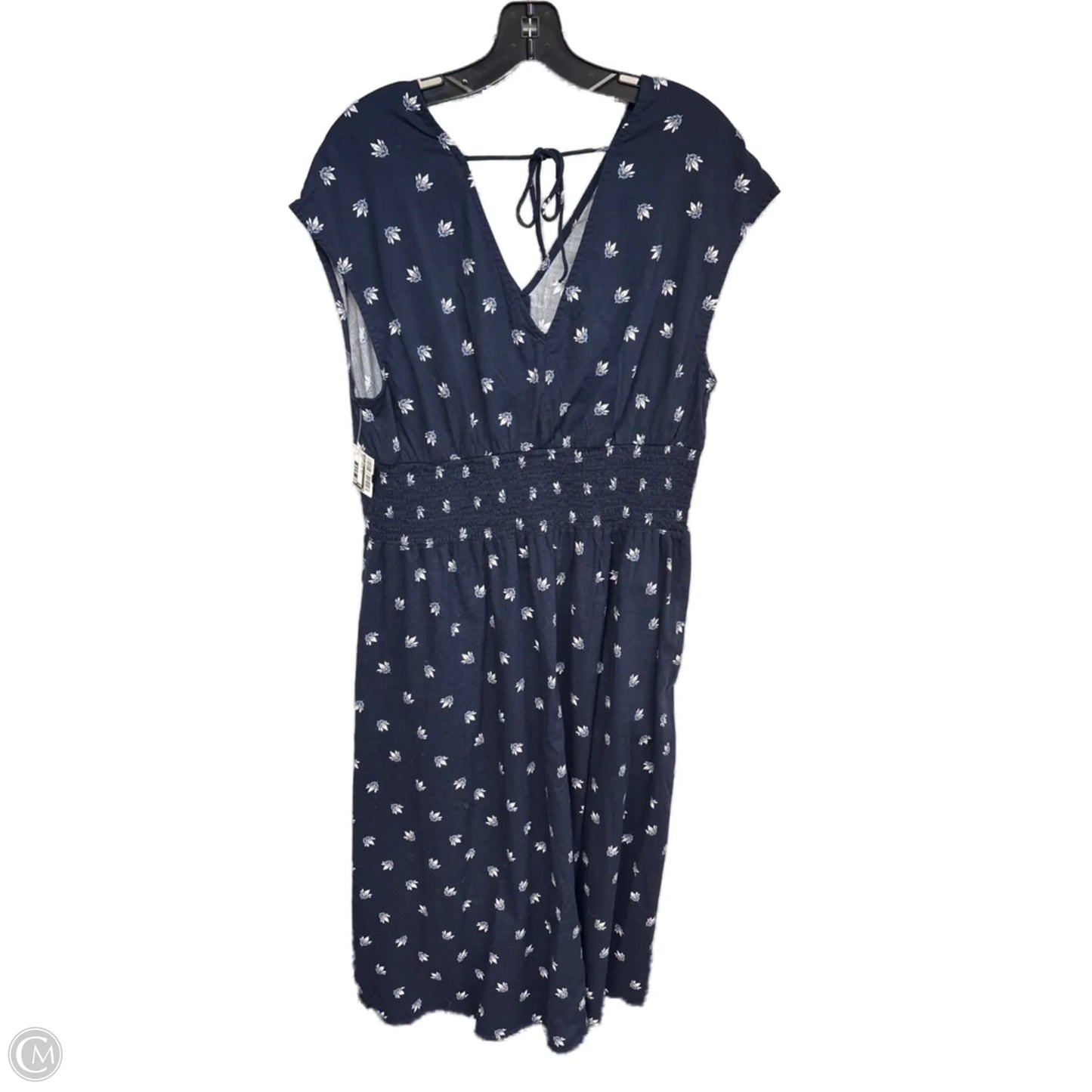 Dress Casual Maxi By Old Navy In Navy, Size: L